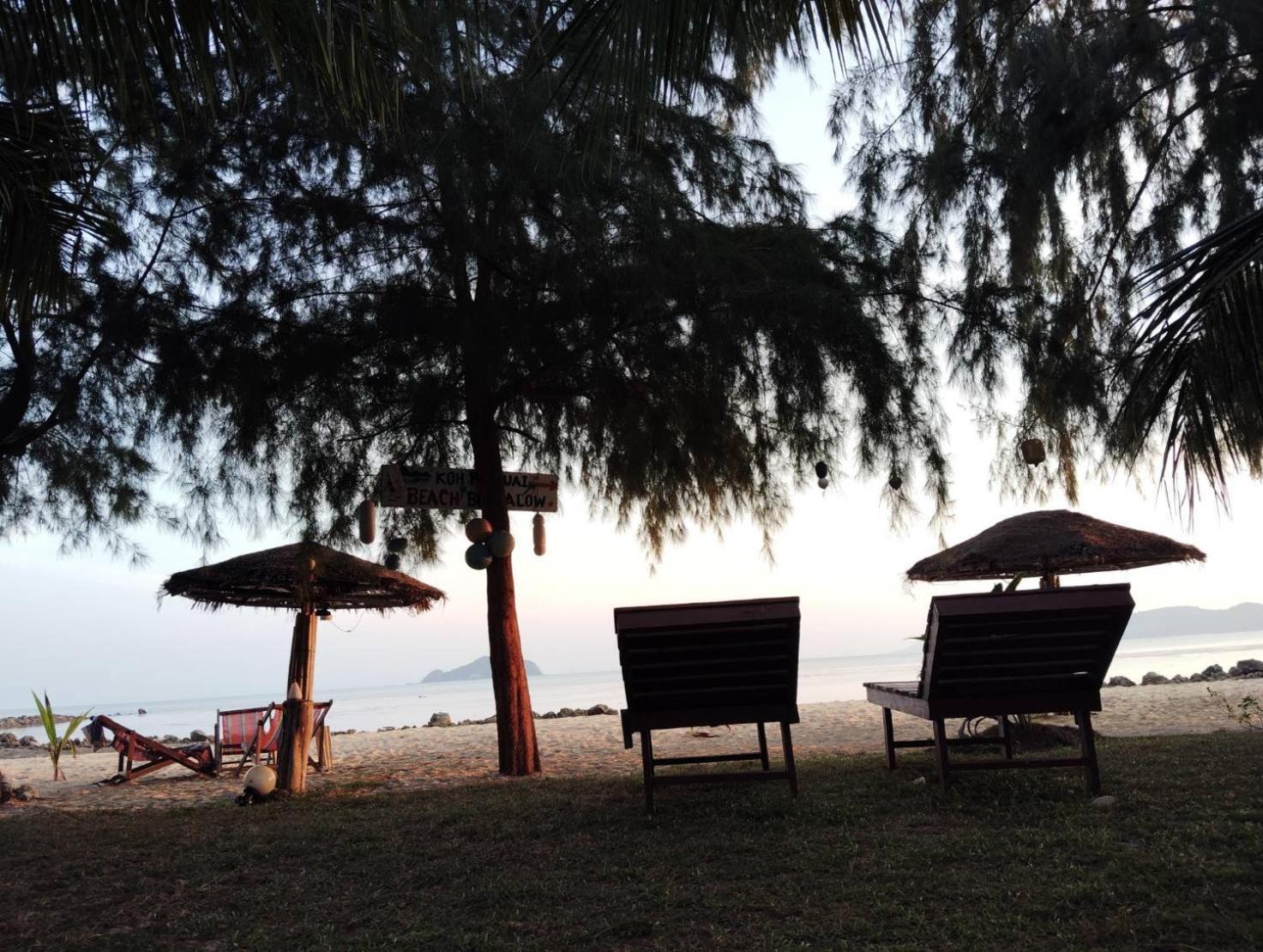 Koh Phaluai Beach Bangalow Ban Ko Nok Taphao Esterno foto